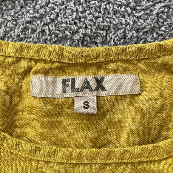 Flax linen top — size S - Picture 3 of 5